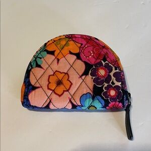 Vera Bradley Money Coin Pouch in Retired Floral Fiesta Pattern